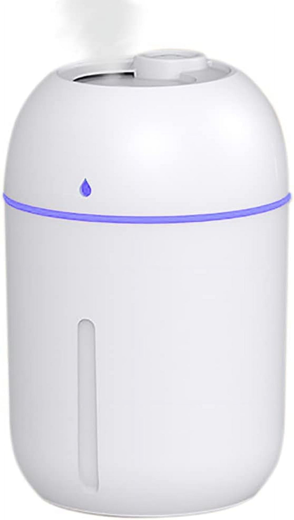 Mini Humidifier, 300Ml Portable Small Humidifiers for Baby, Car Humidi ...